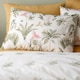 image 3 of Catherine Lansfield Paradiso Palm King Duvet Set Natural Green | King