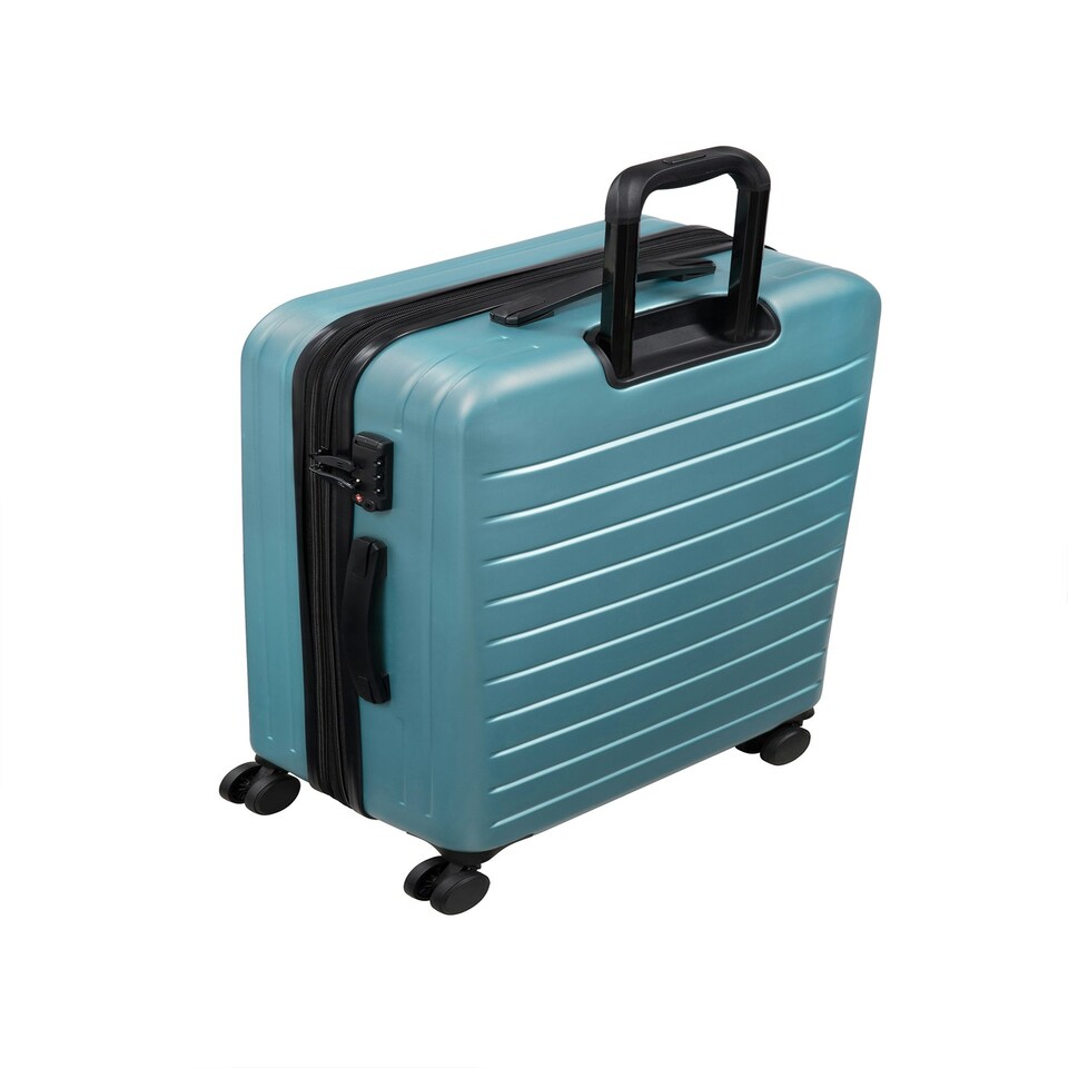 image 1 of IT Luggage Legion Smoke Blue Expandable Medium Suitcase with TSA Lock Blue | Medium
