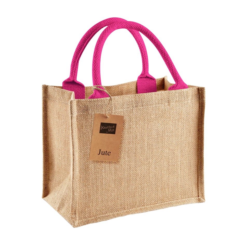 image 1 of Westford Mill Mini Jute Gift Bag