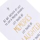 image 5 of Contemporary Text Based Design with Sentimental Message Sympathy Card
