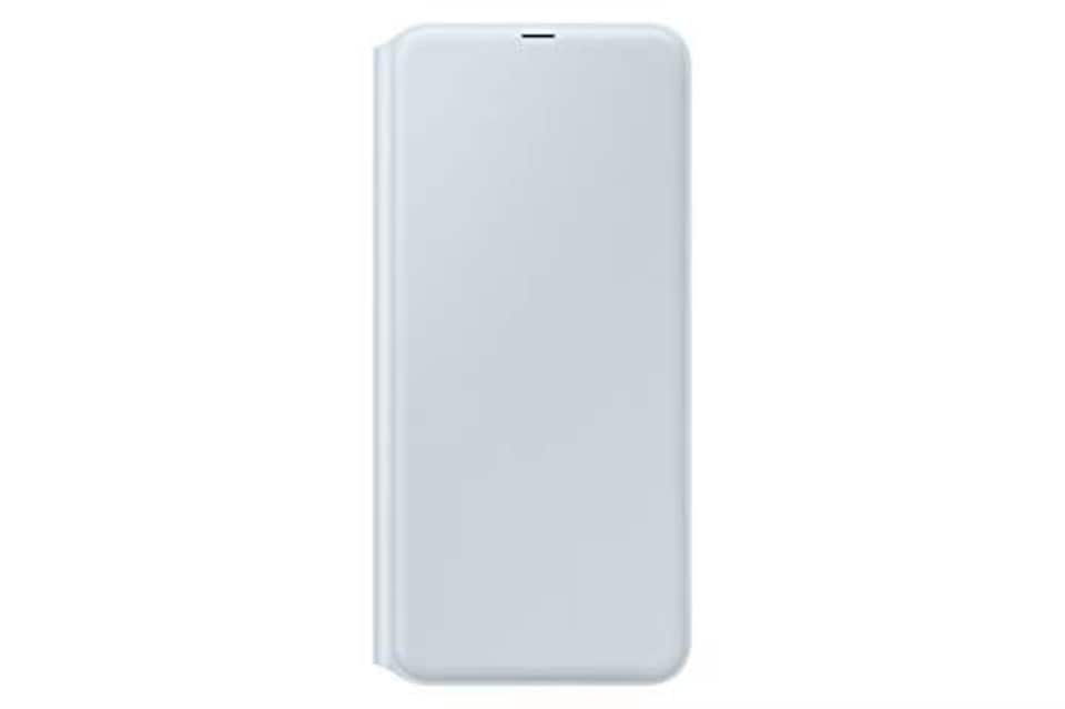image 1 of Genuine Samsung A70 White Wallet Case Flip Cover EF-WA705PWEG