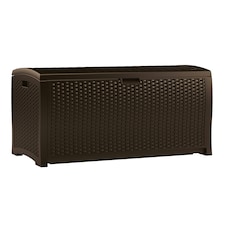 Suncast Missouri 375L Storage Box - Java Brown Brown