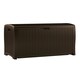 image 1 of Suncast Missouri 375L Storage Box - Java Brown Brown