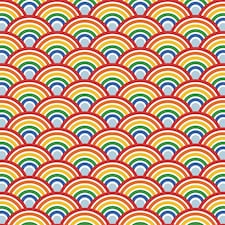 Rainbow Magic Wallpaper in Multicoloured Brights | Multi | Multicoloured Brights