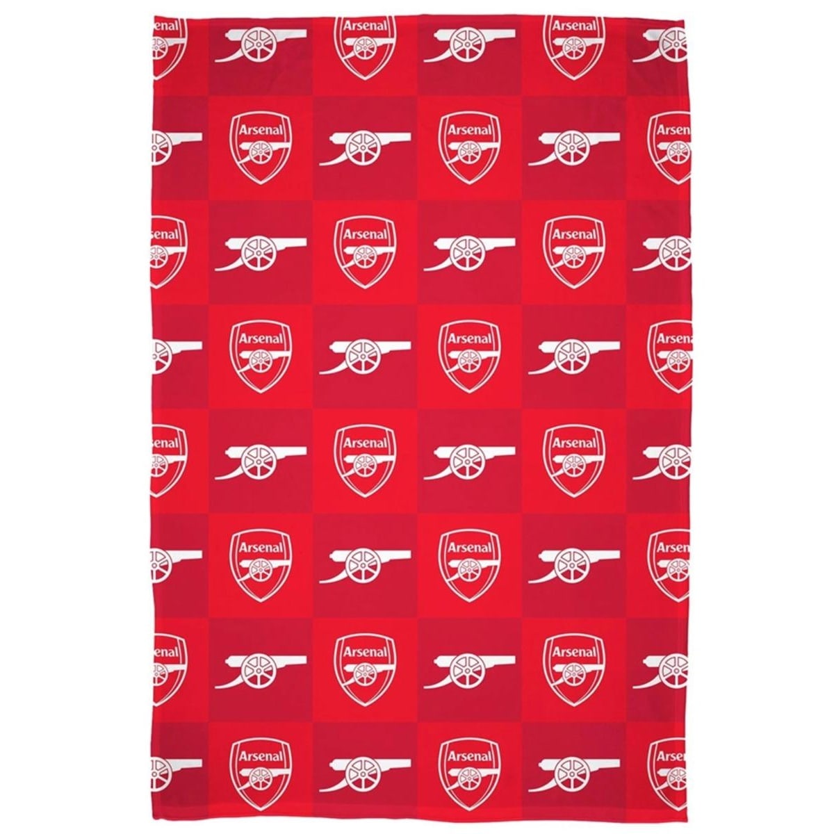 Arsenal FC Fleece Emblem Blanket in Red