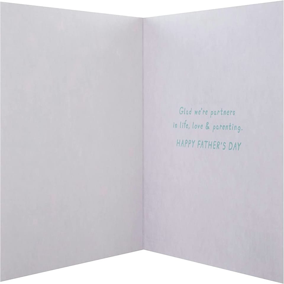 image 1 of Contemporary Universe Design Best Husband Father's Day Card Large