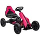 image 1 of HOMCOM Children Pedal Go Kart w/ Adjustable Seat, Handbrake - Pink