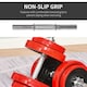 image 5 of HOMCOM 20KGS Dumbbell & Barbell  Adjustable Ergonomic Set Exercise in Home Gym Red | Black | Standard
