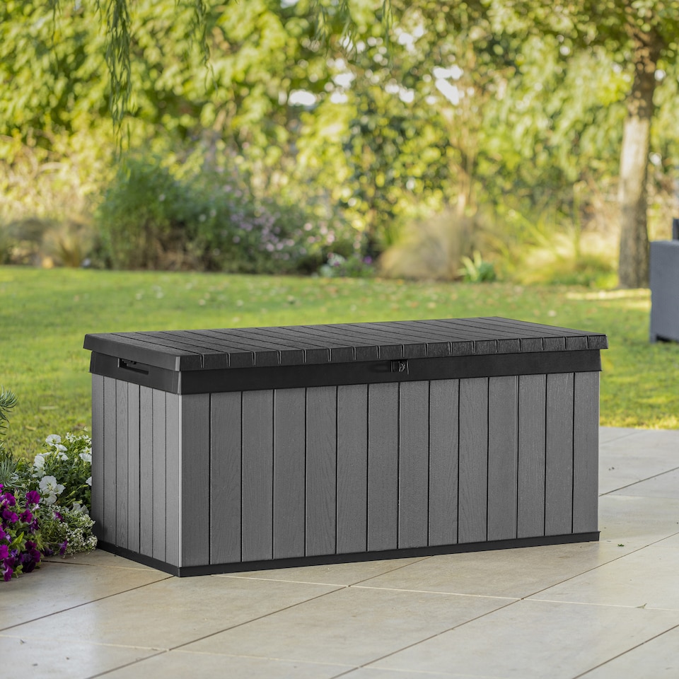 image 1 of Keter Darwin 454L Storage Box - Grey