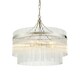image 1 of Marietta 5 Light Multi Arm Lamp Ceiling Pendant Bright Nickel