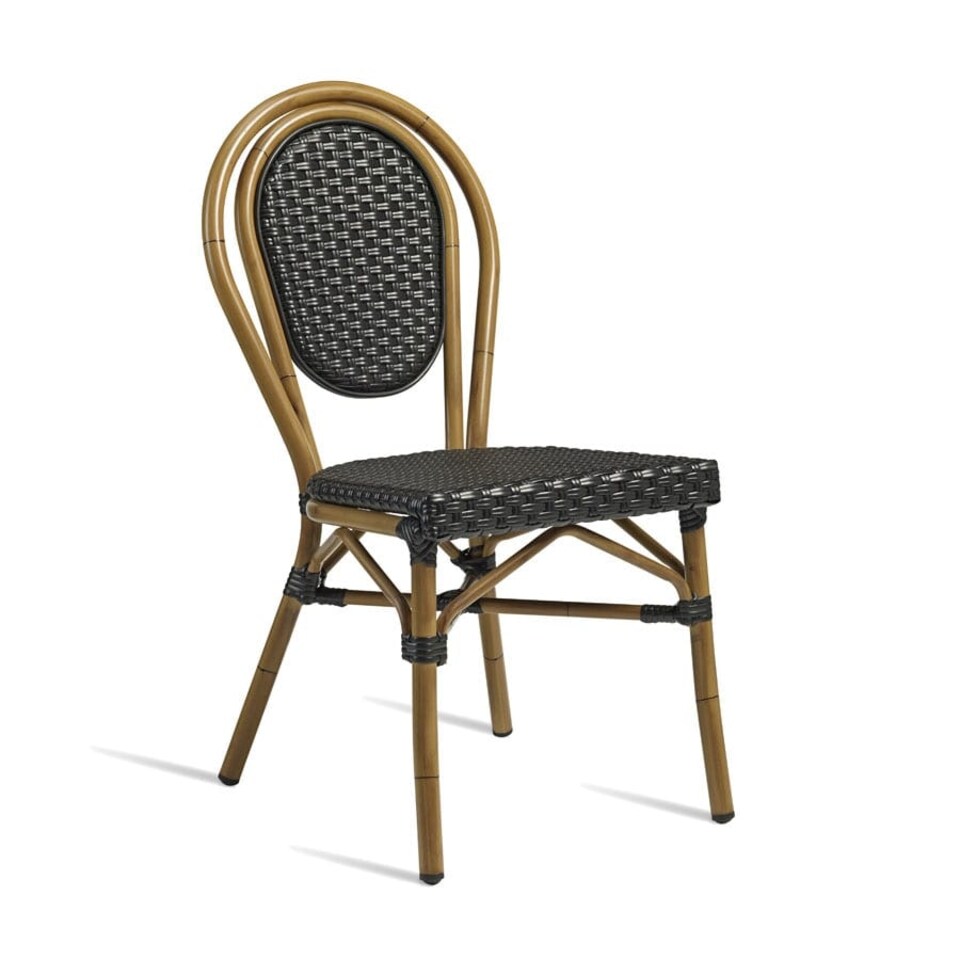Timothy Side Chair - Black Black
