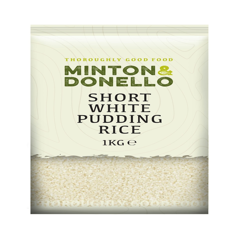 image 1 of Minton & Donello Short White Pudding Rice 6 x 1Kg