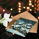 image 4 of Winter Snow Houses Glowing Windows Blank For Him Or Her Art Xmas Festive Christmas Card