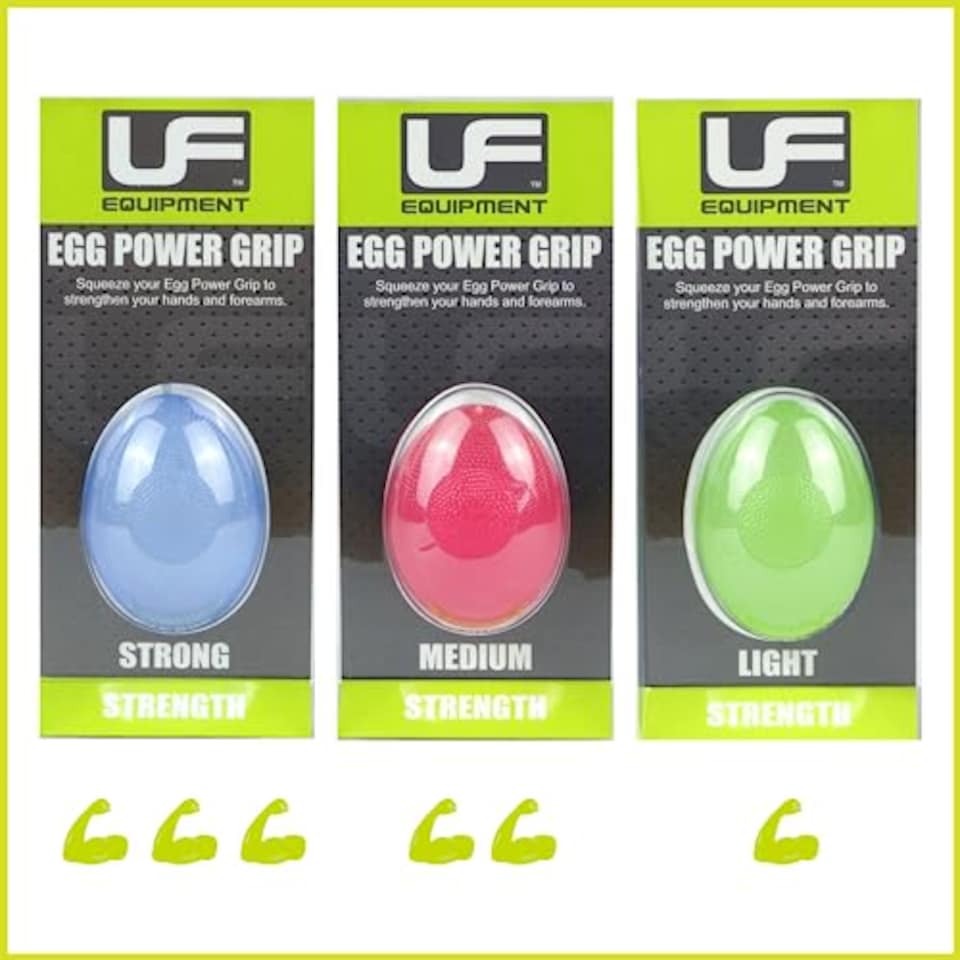 image 1 of Urban Fitness Equipment Unisex' S Ufe Egg Power Grip Strong, Blue