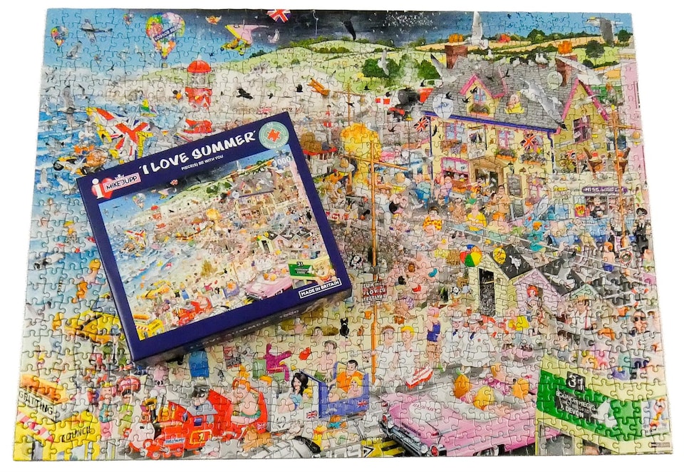 image 1 of Mike Jupp I Love Summer 1000 Piece Jigsaw Puzzle