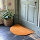 image 1 of Non-Shed Synthetic Coir Doormat - Halfmoon