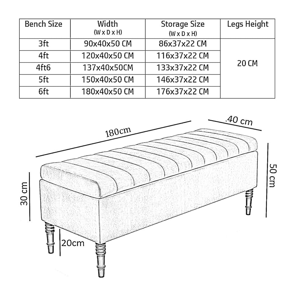 image 1 of 180cm Paris Striped Ottoman Storage Bench- Plush Velvet Shoe Bench - Pink Upholstery Footstool with Storage