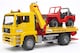 image 6 of Bruder MAN TGA Breakdown-truck with cross country vehicle Detailed Vehicle & Playset Model
