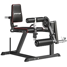 SPORTNOW Adjustable Calf Raise Machine for Leg Extension and Curl Machine