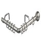 image 1 of 28mm 475cm Ball End Satin Silver Eyelet Bay Pole Set 475cm Silver | Silver
