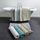 image 3 of Marlborough Bamboo Cotton Bath Mat - Sage Green Green | Sage Green