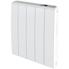 513mm (W) x 546mm (H) - White Wi-Fi Electric Radiator (Cordoba) - 500 Watts - Depth 105mm - Heats up to 5m²