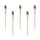 image 1 of Natural Bamboo Garden Torch 60cm - Pack of 5