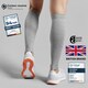 image 10 of aZengear Calf Support Compression Sleeves (Pair) for Women, Men, Running, Shin Splints