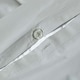 image 4 of Homescapes Grey Cotton Cot Bed Duvet Cover Set - 200 Thread Count