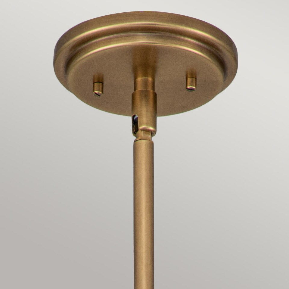 image 1 of Hinkley Amelia Dome Pendant Ceiling Light Heritage Brass