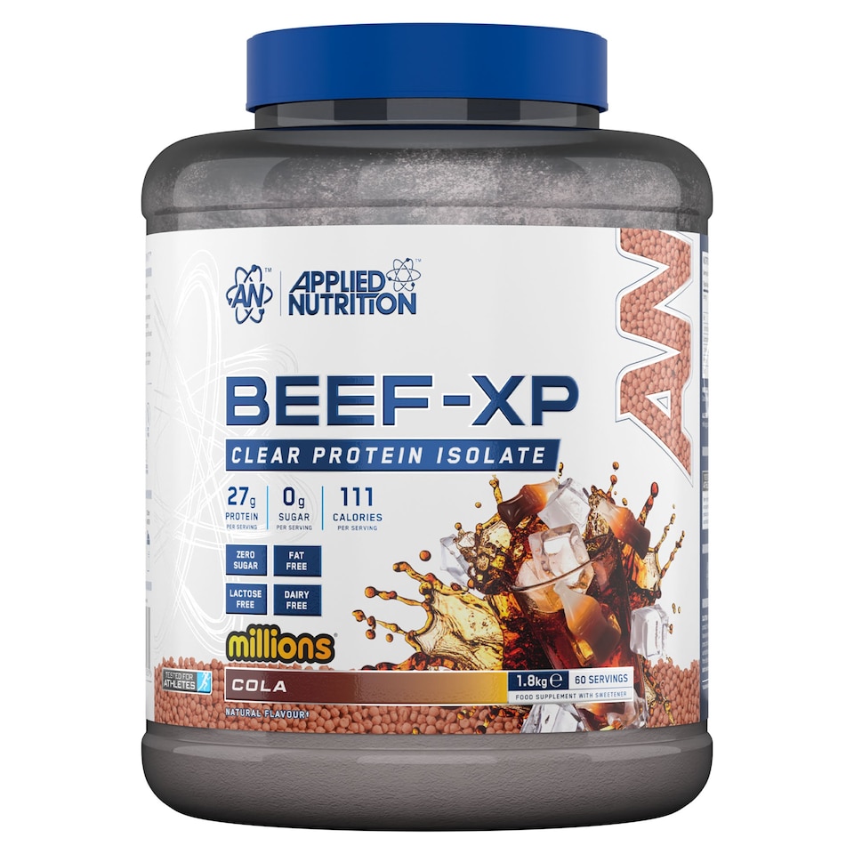 image 1 of Applied Nutrition Beef-XP Clear Protein Isolate Powder - Millions Cola - 60 Servings