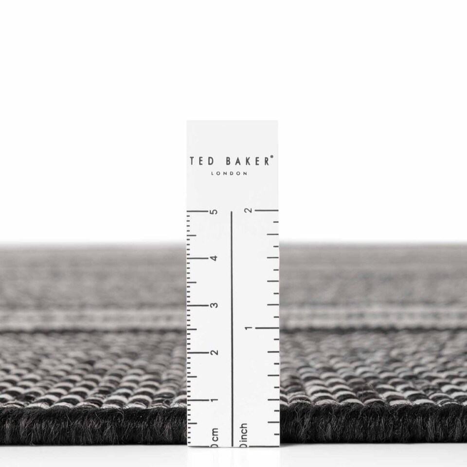 image 1 of Ted Baker Flatweave Allington Indoor Outdoor Rug Geometric Reversible