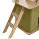 image 8 of Living and Home Cat Tower Set with Scratching Board | Green