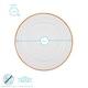 image 3 of Argon Tableware 25.5cm Enamel Dinner Plates Set - 4 Colours - 10inch Large Dish Plates Metal Enamel Tableware Dinner Set