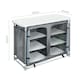 image 5 of Living and Home Portable Camping Kitchen Table with Storage Cabinet