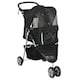 image 1 of PawHut Pet Stroller Pushchair Carrier for Cat Puppy with 3 Wheels Black