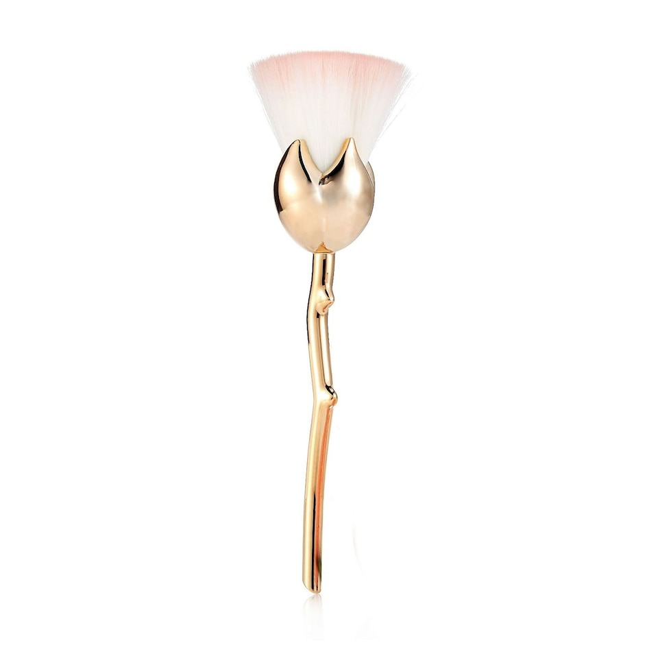 image 1 of Danielle Creations Rose Gold Cosmetic Make Up Brush Gold