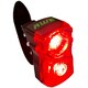 image 1 of AWE AWEFlash Superbright 40 Lumens 2 x 0.5W Red LED USB Bike Rear Light