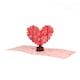image 2 of Valentine’s Bloom Heart Tree 3D Pop Up Greeting Card