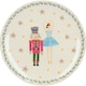 image 1 of KitchenCraft The Nutcracker Collection Sugar Plum Fairy Canape Plate Multi