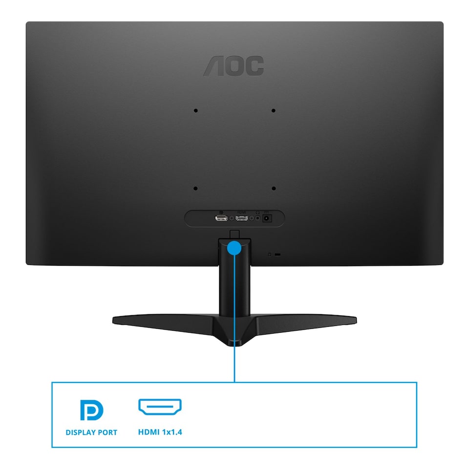 image 1 of AOC 24B36X 24" 144Hz WLED Gaming Monitor Full HD 0.5ms Adaptive Sync - Black