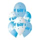 image 1 of It's a Boy Bubbles Latex Balloons 33cm / 13 in - Pack of 6