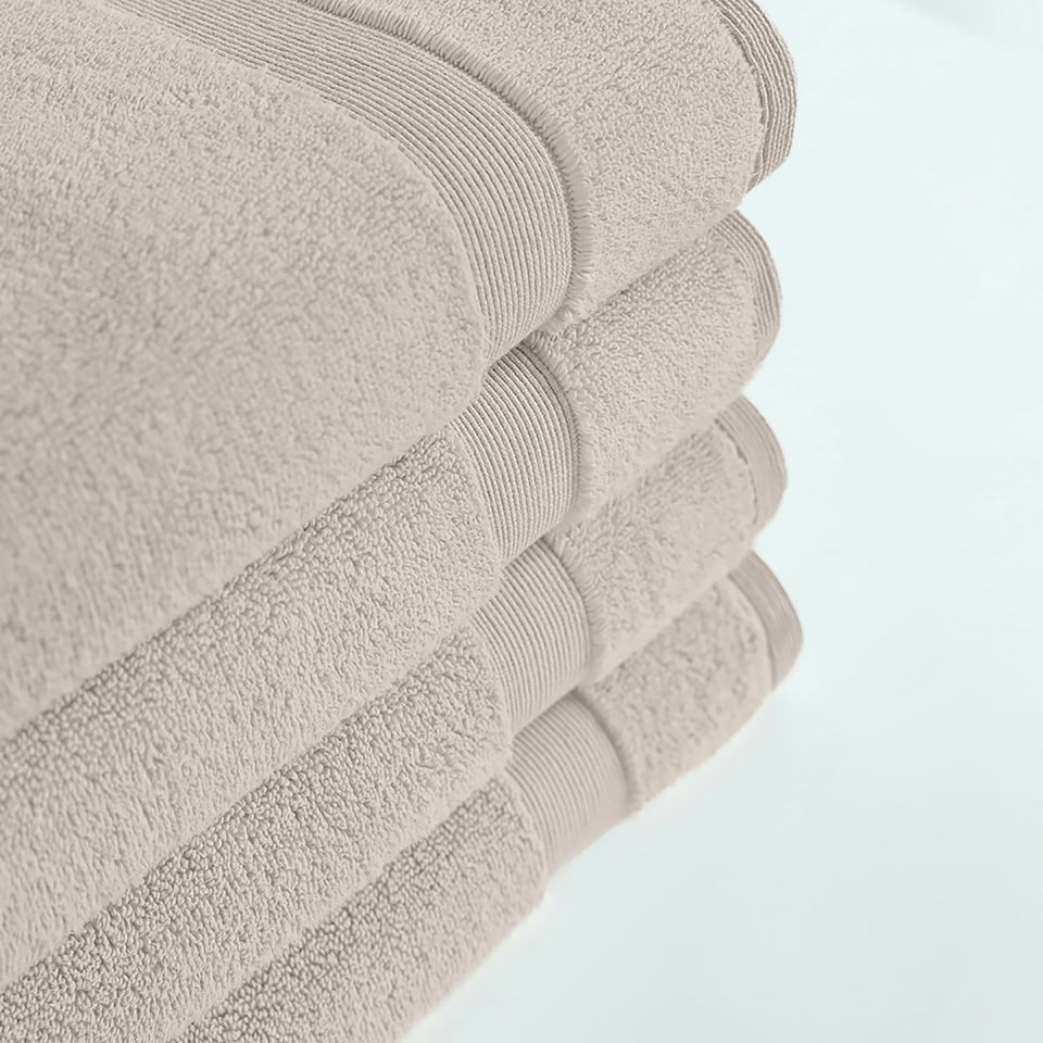 image 1 of Martex 100% Cotton Silver Hand Towels (Pack of 4) Silver | Hand towel