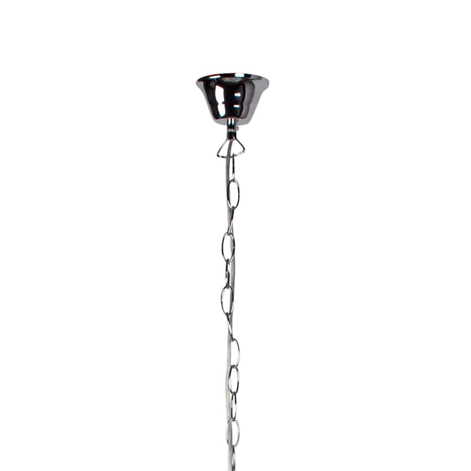 image 1 of Set of 2 Clear and Chrome Marie Therese Style 3 x 40W Chandelier | Clear | Chrome | 2