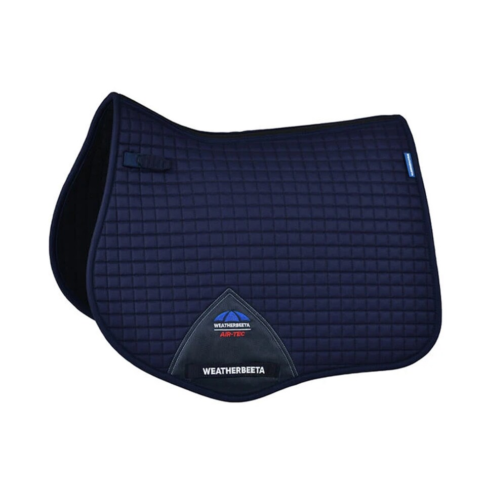image 1 of Weatherbeeta Air-Tec All Purpose Horse Saddlepad | Blue | Navy | 24.5in x 25in | 1
