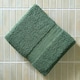 image 2 of OHS 2 x Luxury 100% Cotton 500GSM Bathroom Bath Towel Green | Olive Green | Bath towel