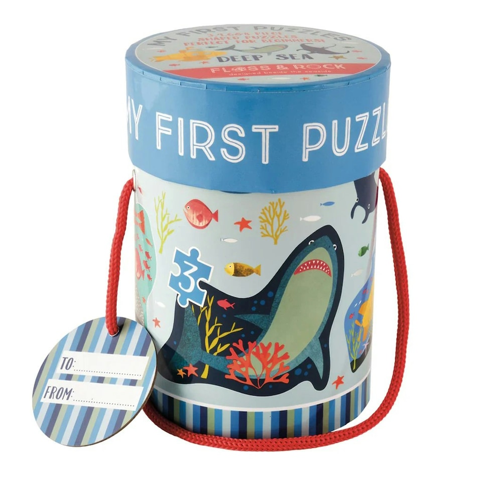 image 1 of Floss & Rock My First Jigsaw Puzzle - Deep Sea