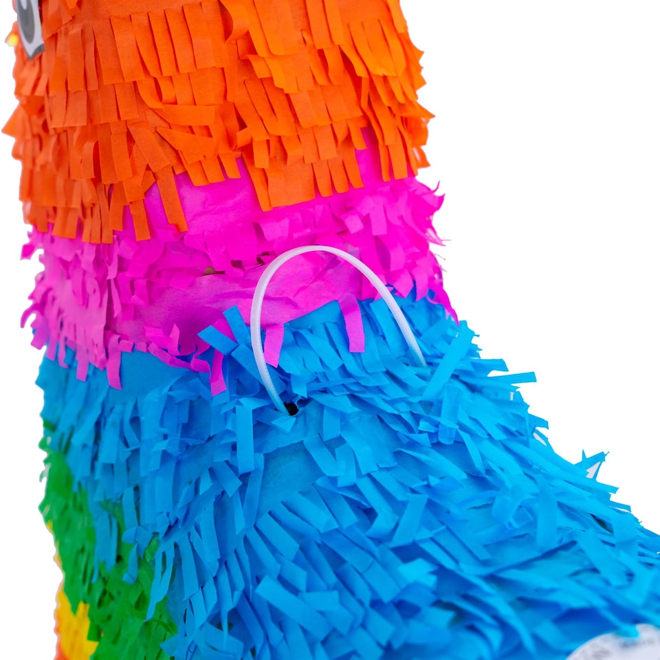 image 1 of Fax Potato 3pc Donkey Pinata Set with Stick & Blindfold - Blue Stick