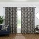 image 5 of Marrakech Eyelet Curtains - Blue - 229cm x 183cm