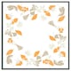 image 1 of Orange & grey autumn leaves (Picture Frame) Grey | L